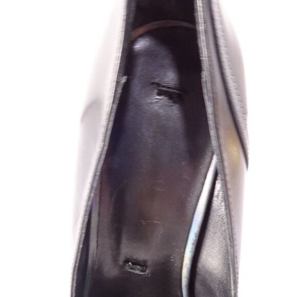 Theyskens' Theory Platform Ankle Strap Purple Gold High Pumps Sz 37 NWB 1120 - Picture 13 of 14